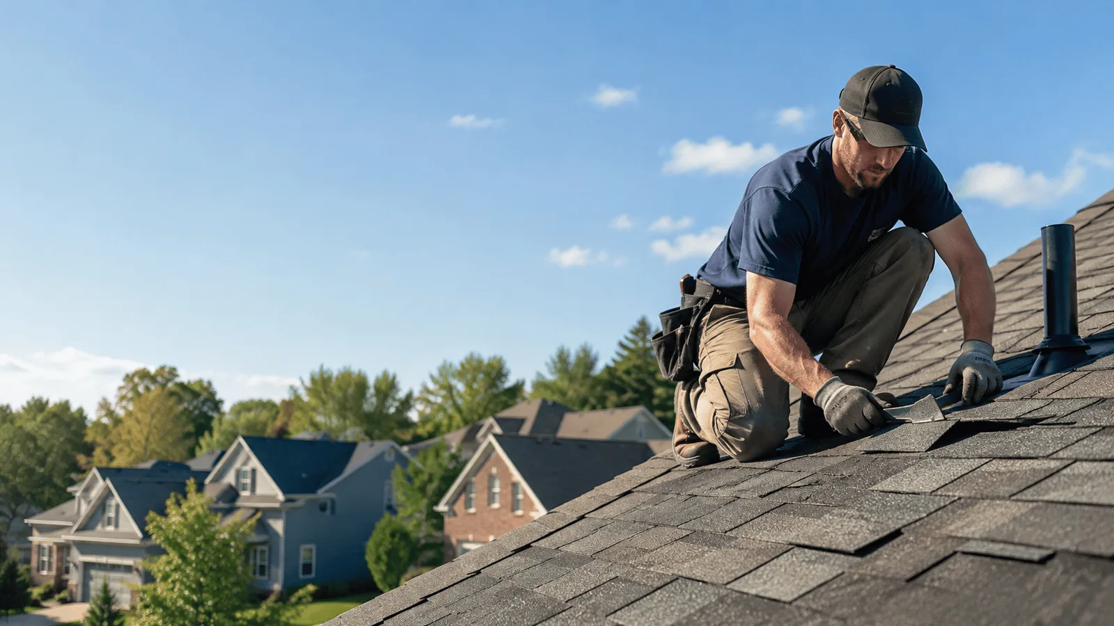 Roof Leak Repair in Pecks Mill, WV near me